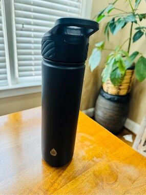 Tal 26 oz Stainless Steel Ranger Water Bottle in Black